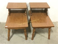 2 Retro End Tables