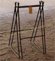 Metal Scaffolding Stands Set of 2