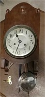 Windup clock with key