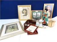 Home Decor - Jap. Doll, Decorative Framed Photos