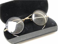 Vintage Artshel Bifocal Glasses in Case