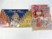 Vintage Skyway Kite Reel & Dolly Pins