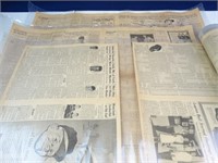 The Sporting News 1959 Laminated Newspaper