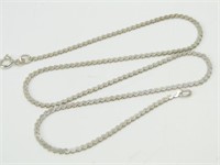 Italy 925 Silver Necklace Chain