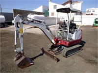 2014 Takeuchi TB216 Hydraulic Excavator