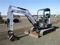 2016 Bobcat E35 ZTS Hydraulic Excavator