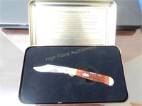 Case Pocket Knife In Tin Case
