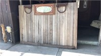 Unique Handmade Barn Door Headboard