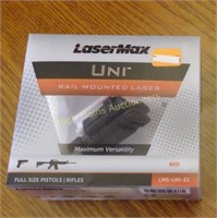 Laser Max Uni Rail Mount Laser, Red, New