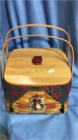 Longaberger Christmas collection basket, 2000