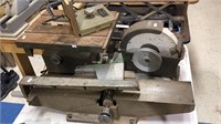 Group of tools, includes a grinding stone, Older