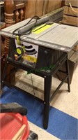 Craftsman 10 inch table saw evolve model,  tested