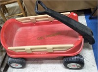 Fisher-Price hard red plastic kids wagon cart, 35