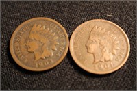 1901 & 1903 Indian head Cents