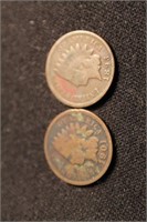 1893 & 1901 Indian Head Cents