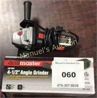 DRILL MASTER 4 1/2” ANGLE GRINDER