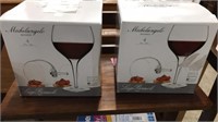$90 Michelangelo 8 pc Wine Glasses