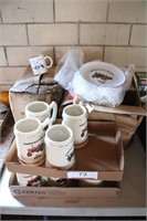 Show mugs and plates