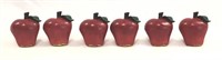 New 6 Country Red Apple Drawer Pulls