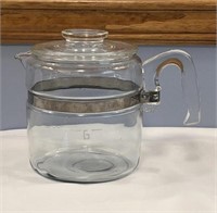 Vintage Pyrex Stovetop Glass Coffee/Tea Pot