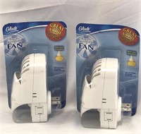 New (2) Glade Fan Scented Oil Plug In’s