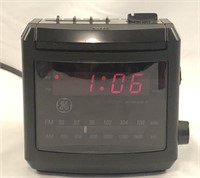 GE AM/FM Clock Radio with Battery Back Up