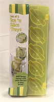 New Set of 2 Ice n Slice Ice Cube Trays