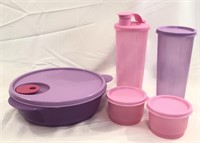 Miscellaneous Pastel Tupperware Lunch Set