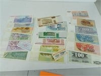 Assorted World Banknotes