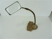 Antique Magnifying Glass on Stand