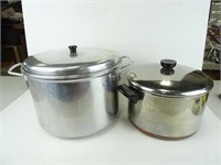 Set of Large Pots with Lids