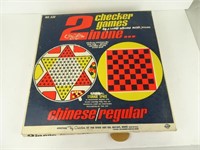 Vintage Checkers Tin Game