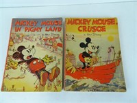 Two Mickey Mouse Books from 1936