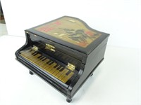 Vintage Chinese Music Box with Storage