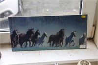 Three D Picture of Horses