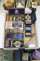 Collection of vintage razors