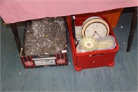 Three boxes of Kitchenware Including Glasses