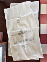 (2) Large Great Britain Post Mail Bags 1994