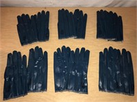 Boss Heavy Duty Rubber Glove LOT of 6 Pair SzSmall