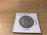 1954-D Silver Franklin Half Dollar in Case