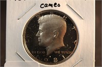 1981-S Kennedy Cameo Proof Half Dollar