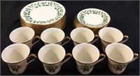 29 Pieces Of Lenox Holiday China Set