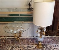 End Table & Lamp Set