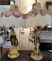 (2) Victorian Lamps