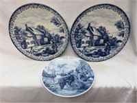 3PC DELFT CHARGERS 12"