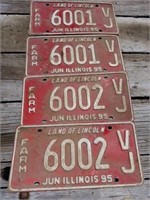 Farm License Plates