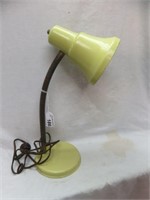 MID CENTURY MODERN METAL DESK LAMP 15.5"T