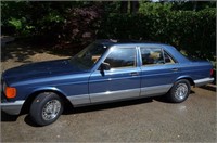 1984 Mercedes 380 SE 4 Door Sedan LOW MILES