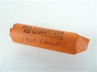 Roll of Silver (pre 1964) Quarters (251.3 grams)