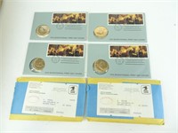 Two Sets of Bicentennial First Day Cover Coin /